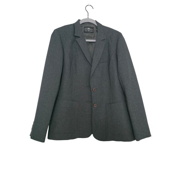 VTG Levi's Women's 12 Bend Over Blazer Jacket Two-Button Business Coat GorpCore - Picture 1 of 10